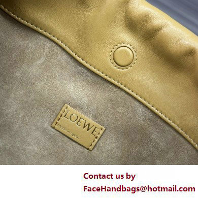 loewe flamenco purse in mellow nappa lambskin 012403 sahara 2025