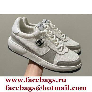 Chanel Fabric and Suede Calfskin Sneakers G38803 04 2022