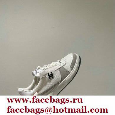 Chanel Fabric and Suede Calfskin Sneakers G38803 04 2022