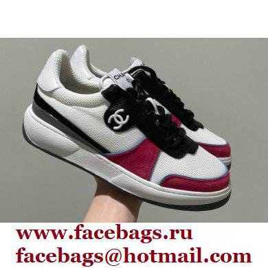 Chanel Fabric and Suede Calfskin Sneakers G38803 05 2022