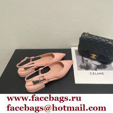 Chanel Open Shoes G38731 Patent Pink 2022