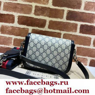 Gucci Horsebit 1955 GG mini bag 658574 Blue 2022