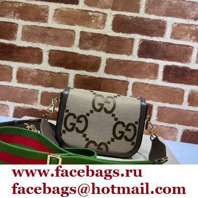 Gucci Horsebit 1955 jumbo GG mini bag 658574 2022