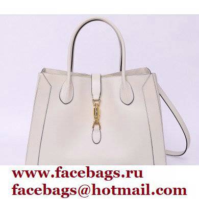 Gucci Jackie 1961 large tote bag 649015 Leather White 2022