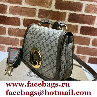 Gucci Medium shoulder bag with round Interlocking G 699210 2022