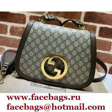 Gucci Medium shoulder bag with round Interlocking G 699210 2022