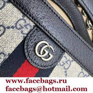 Gucci Ophidia small tote Bag with Web 693724 Blue 2022