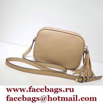 Gucci Soho Small Leather Disco Bag 308364 Beige