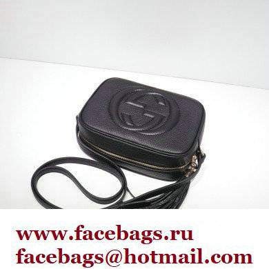 Gucci Soho Small Leather Disco Bag 308364 Black