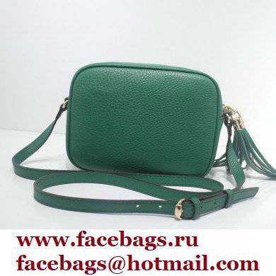 Gucci Soho Small Leather Disco Bag 308364 Green