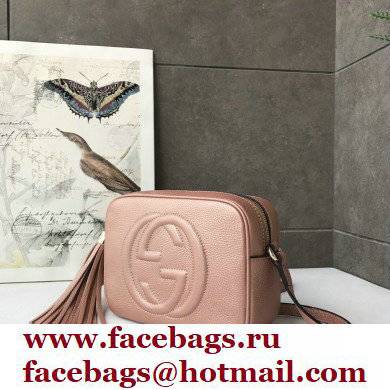 Gucci Soho Small Leather Disco Bag 308364 Pink Gold