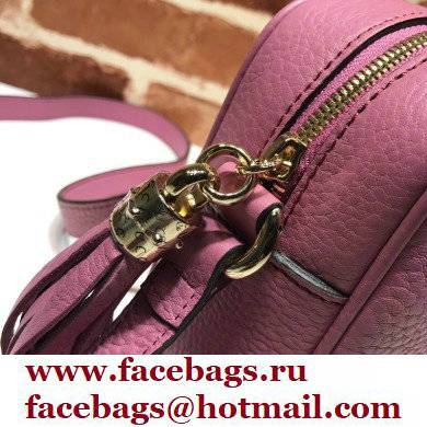 Gucci Soho Small Leather Disco Bag 308364 Pink