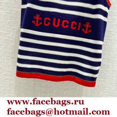 Gucci Striped cotton tank top 2022