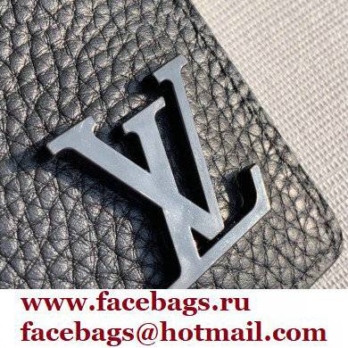 Louis Vuitton Aerogram leather Brazza Wallet M69980 Black