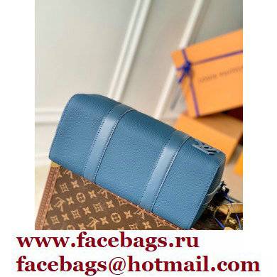 Louis Vuitton Aerogram leather City Keepall Bag Blue