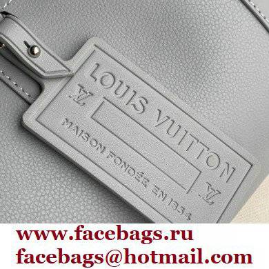 Louis Vuitton Aerogram leather City Keepall Bag M59328 Gray