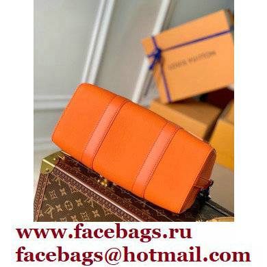 Louis Vuitton Aerogram leather City Keepall Bag Orange