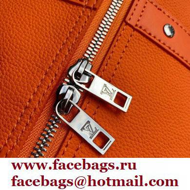 Louis Vuitton Aerogram leather City Keepall Bag Orange