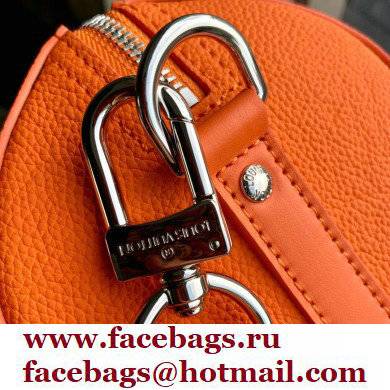 Louis Vuitton Aerogram leather City Keepall Bag Orange