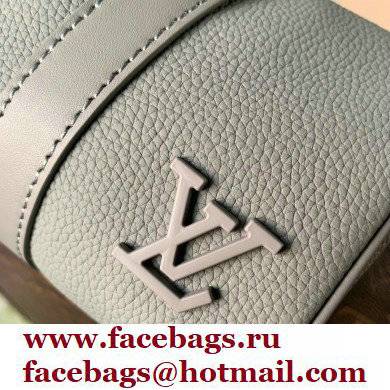 Louis Vuitton Aerogram leather Keepall XS Bag Gray