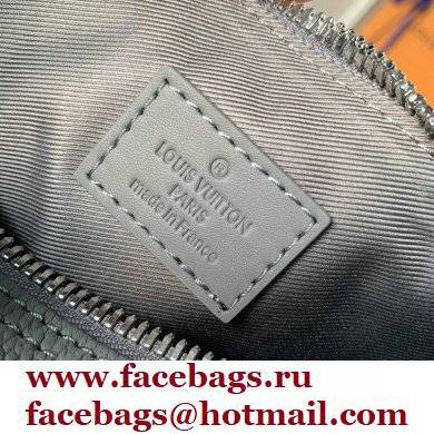 Louis Vuitton Aerogram leather Keepall XS Bag Gray