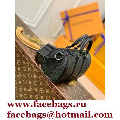 Louis Vuitton Aerogram leather Keepall XS Bag M80950 Black