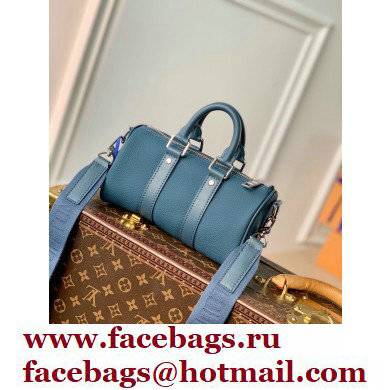 Louis Vuitton Aerogram leather Keepall XS Bag M81003 Blue