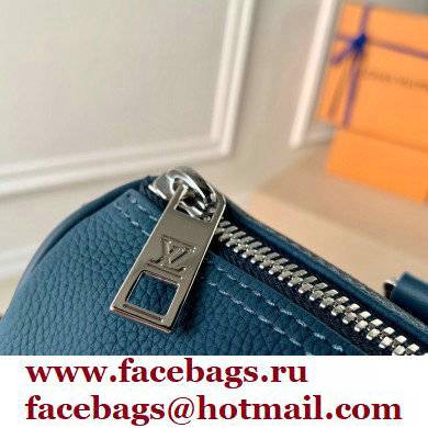 Louis Vuitton Aerogram leather Keepall XS Bag M81003 Blue