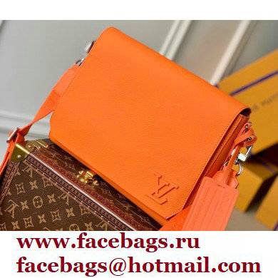 Louis Vuitton Aerogram leather New Messenger Bag Orange