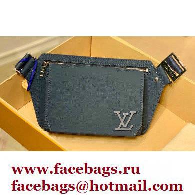 Louis Vuitton Aerogram leather New Sling Bag Blue