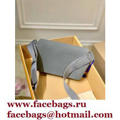 Louis Vuitton Aerogram leather New Sling Bag Gray