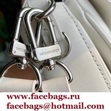 Louis Vuitton Calfskin Leather Swing Bag M20395 White