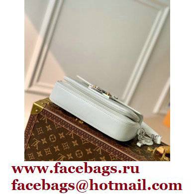 Louis Vuitton Calfskin Leather Swing Bag M20395 White