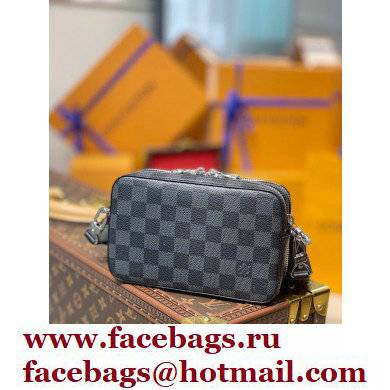 Louis Vuitton Damier Graphite canvas Alpha Wearable Wallet Bag N60418