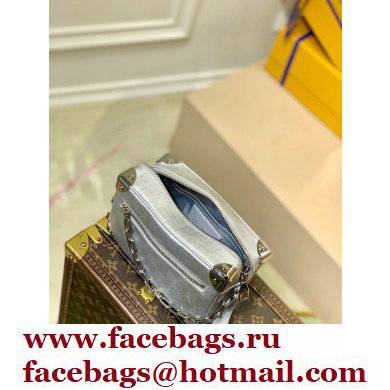 Louis Vuitton Mini Soft Trunk Bag M59726 Silver