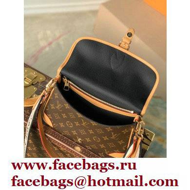 Louis Vuitton Monogram Canvas Diane Bag M45985 Black