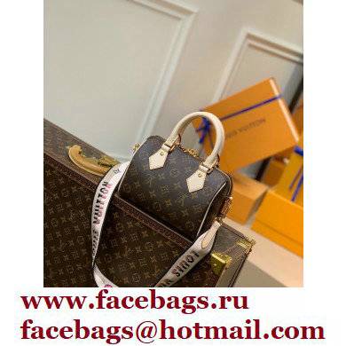 Louis Vuitton Monogram Canvas Speedy Bandouliere 20 Bag M45957 Black