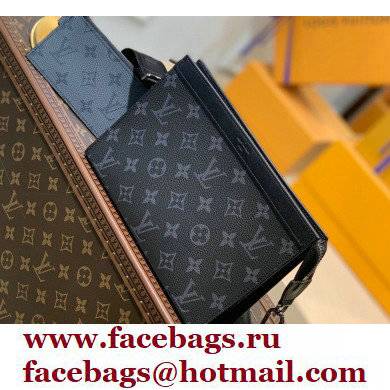 Louis Vuitton Monogram Eclipse canvas Gaston Wearable Wallet Bag M81124