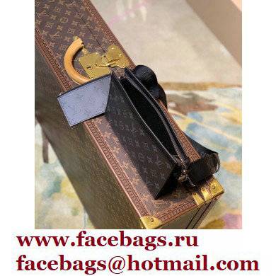 Louis Vuitton Monogram Eclipse canvas Gaston Wearable Wallet Bag M81124