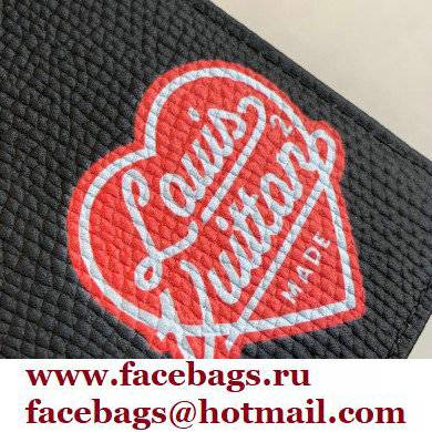 Louis Vuitton Monogram denim Brazza Wallet Black