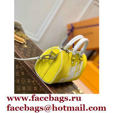 Louis Vuitton leather Keepall XS Bag Everyday LV M80842 Yellow