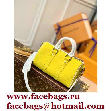 Louis Vuitton leather Keepall XS Bag Everyday LV M80842 Yellow