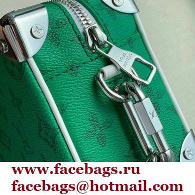 Louis Vuitton leather Mini Soft Trunk Bag Everyday LV M80816 Green