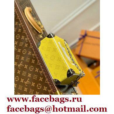 Louis Vuitton leather Mini Soft Trunk Bag Everyday LV Yellow