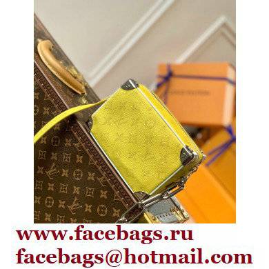 Louis Vuitton leather Mini Soft Trunk Bag Everyday LV Yellow