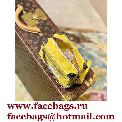 Louis Vuitton leather Mini Soft Trunk Bag Everyday LV Yellow