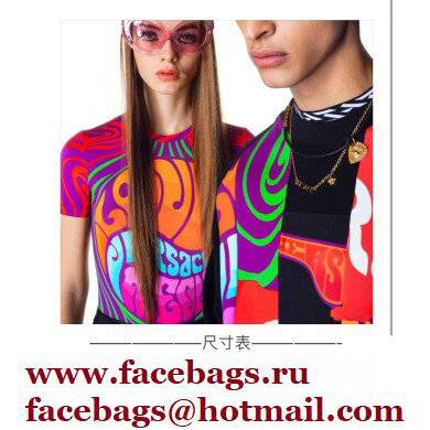 VERSACE multicolor MEDUSA T-shirt 01 2022