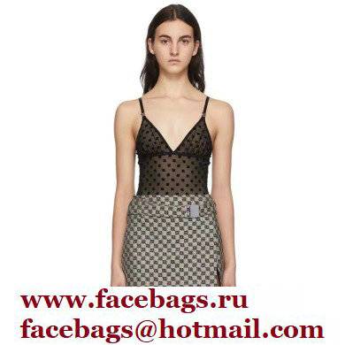 fendi Tulle Lingerie black 2022