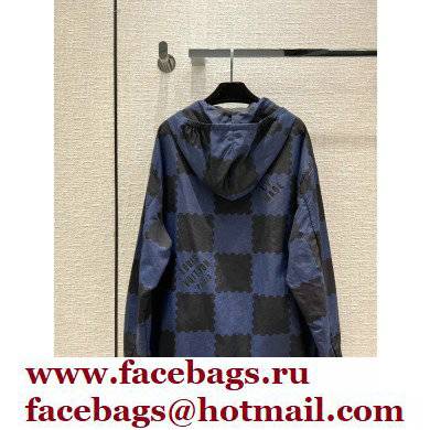 louis vuitton Giant Damier Laces Windbreaker blue 2022