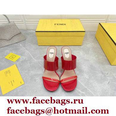 Fendi First Heel 9.5cm PVC TPU High-heeled Sandals 11 2022